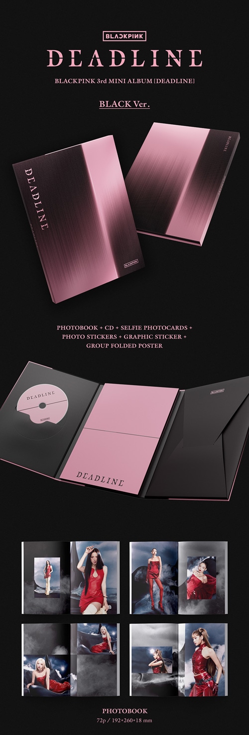 韓国音楽 BLACKPINK (ブラックピンク) - 3rd ミニアルバム 「DEADLINE