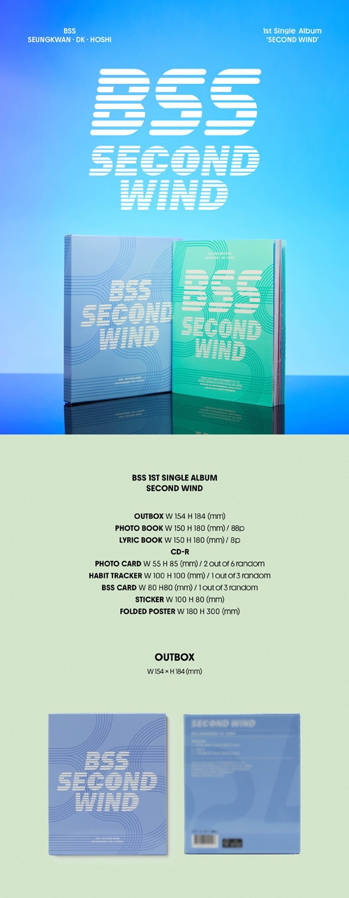 韓国音楽 SEVENTEENのブソクスン (BSS) - SECOND WIND (CD+フォト