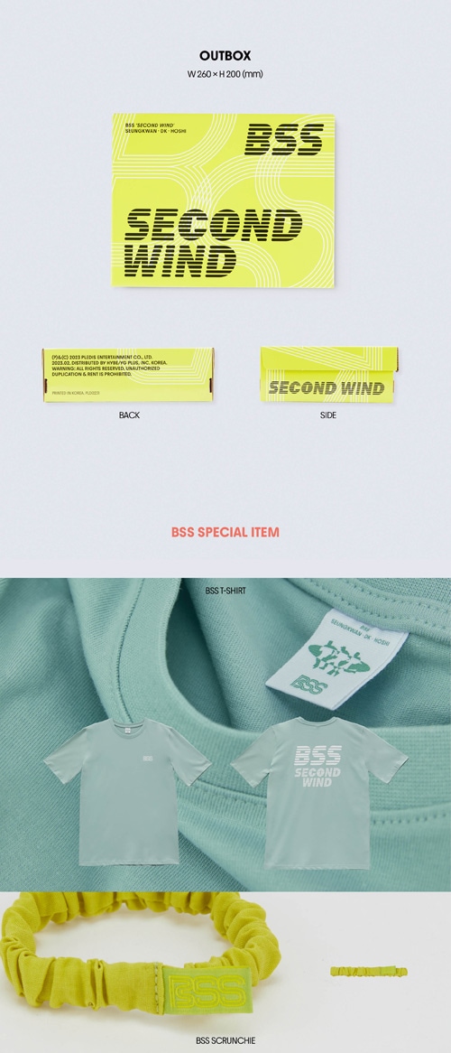 韓国音楽 SEVENTEENのブソクスン (BSS) - SECOND WIND [SPECIAL Ver.]  (CD+フォトブック88P+歌詞ブック8P+フォトカード6種+ステッカー5種+スペシャルアイテム)-韓流ショップ