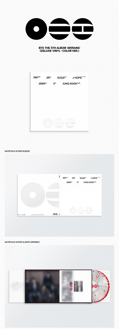 韓国音楽 防弾少年団 (BTS) - 5集 「ARIRANG」 LP [Deluxe Ver