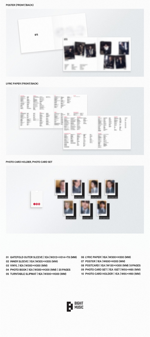 韓国音楽 防弾少年団 (BTS) - 5集 「ARIRANG」 LP [Deluxe Ver
