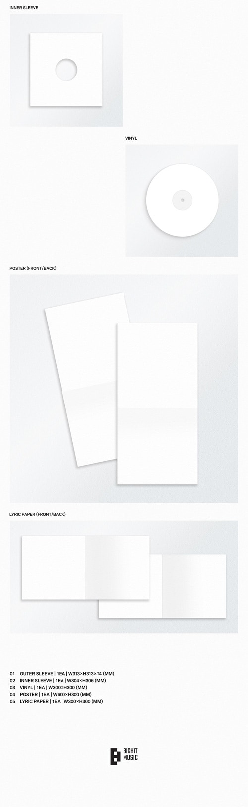 韓国音楽 防弾少年団 (BTS) - 5集 「ARIRANG」 LP [Standard Ver