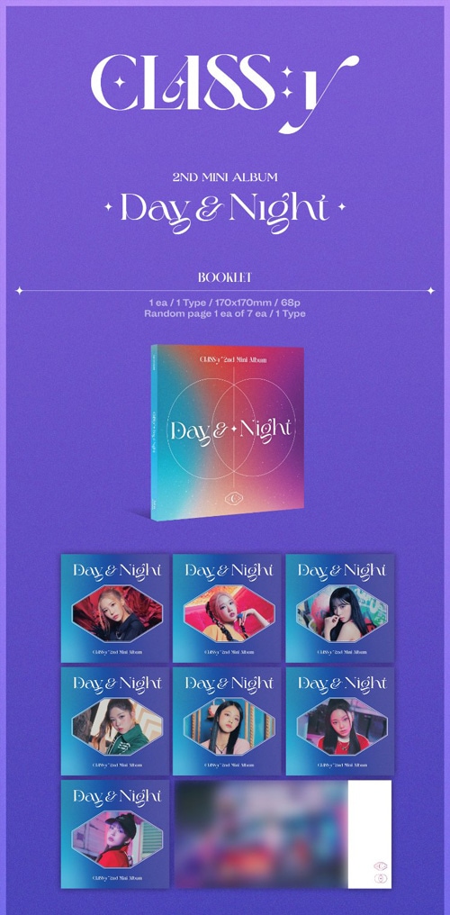 韓国音楽 CLASS:y (クラッシー) - Day＆Night (2NDミニアルバム/CD+