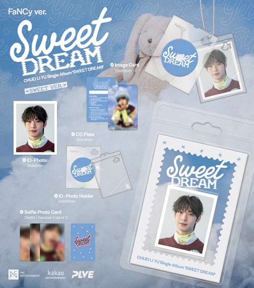 チェリブ sweet dream fancyver 2種セット] 韓国音楽 チェ・リブ - シングル 「Sweet Dream」 FaNCy