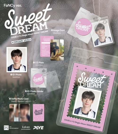 リブ sweet dream グッズセット 2種セット] 韓国音楽 チェ・リブ - シングル 「Sweet Dream」 FaNCy