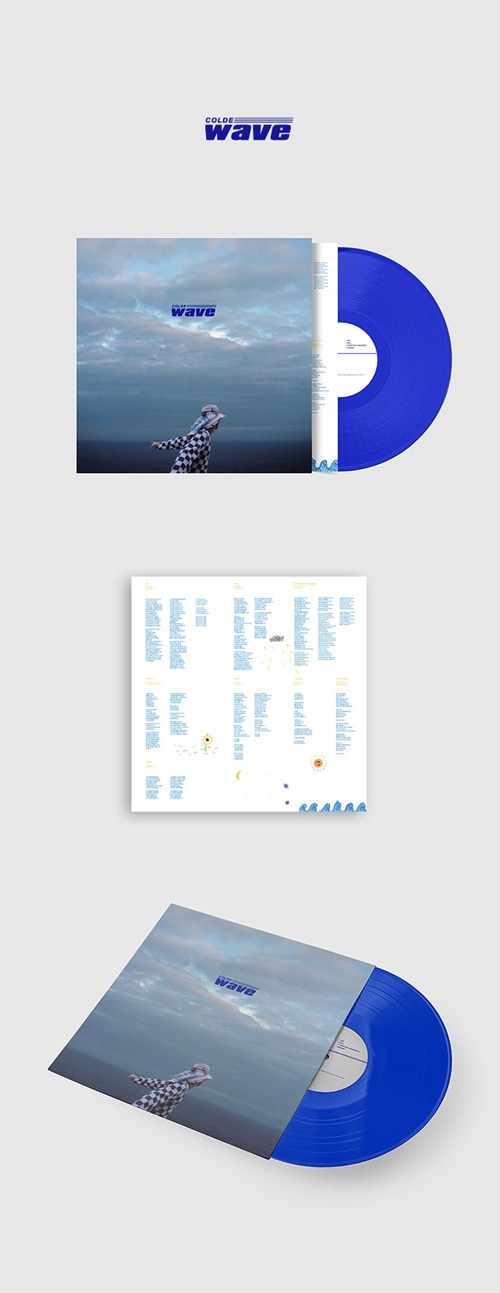 韓国音楽 Colde (コルド) - 1st EP 「Wave」 LP [Blue Color Vinyl