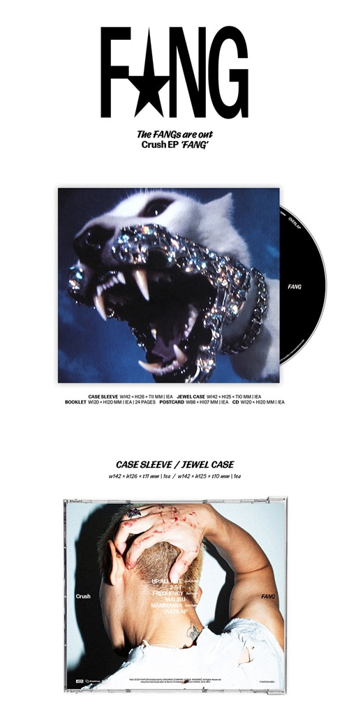 韓国音楽 Crush (クラッシュ) - EP 「FANG」 | CD 男性アーティスト,C