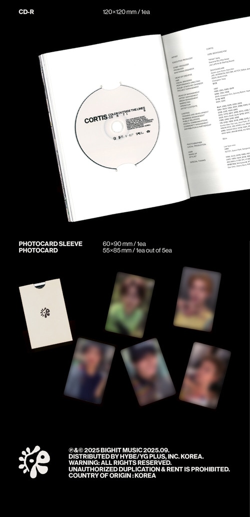 3種セット] 韓国音楽 CORTIS (コルティス) - 1st EP 「COLOR OUTSIDE