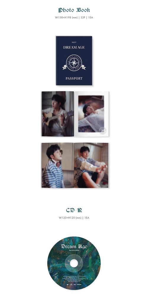 韓国音楽 Dept (デプト) - 2集 「Dream Age」 | CD 男性アーティスト,D