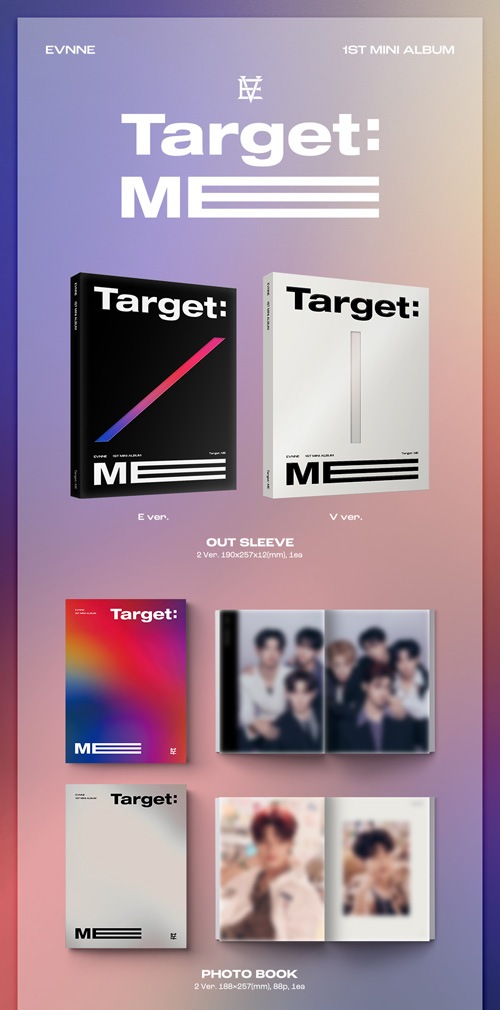 韓国音楽 EVNNE (イブン) - Target: ME (バージョン選択/CD+フォト