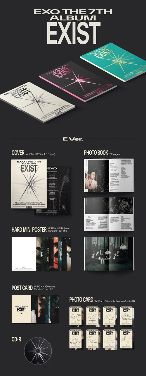 EXO EXIST PhotBook Xver CD