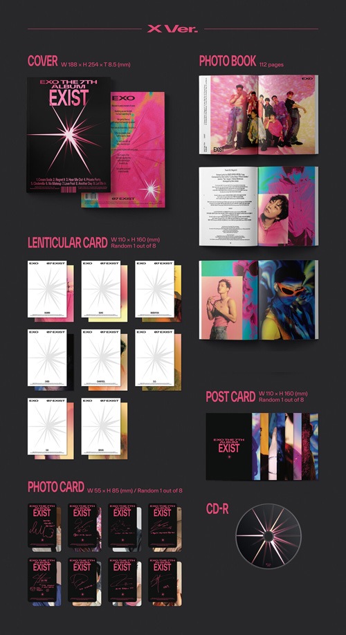 EXO EXIST PhotBook Xver CD