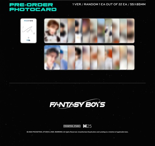 韓国音楽 FANTASY BOYS (ファンタジーボーイズ) - NEW TOMORROW