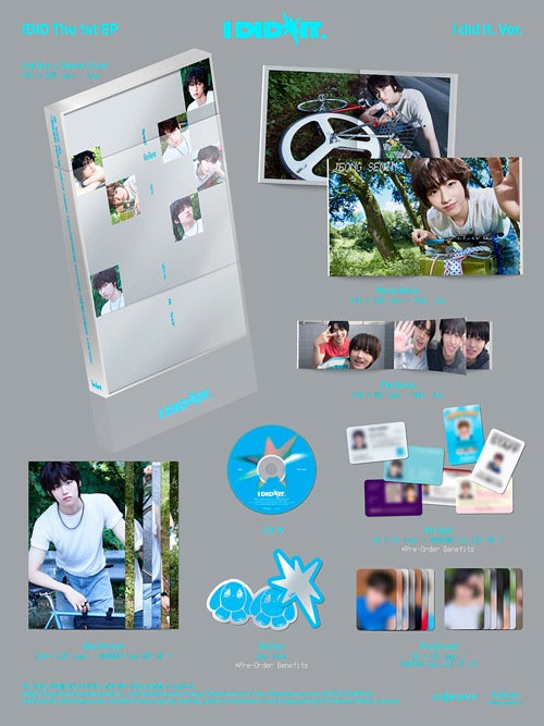 韓国音楽 IDID (アイディッド) - 1st ミニアルバム 「I did it」 I did