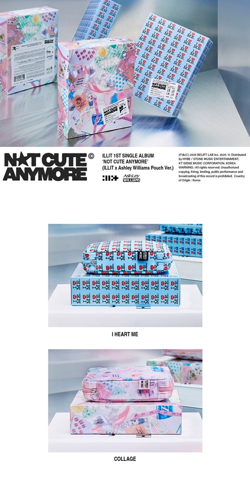 韓国音楽 ILLIT (アイリット) - 1st シングル 「NOT CUTE ANYMORE