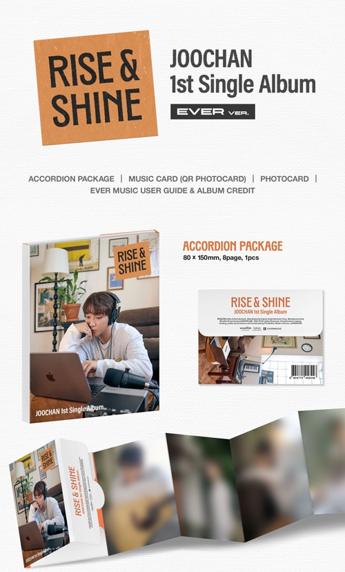 韓国音楽 元Golden Childのジュチャン - 1st シングル 「Rise & Shine