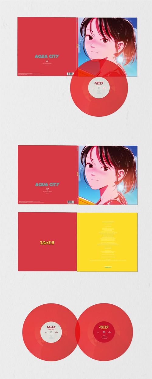 韓国のシティポップアルバム キム・アルム AQUA CITY 日本語盤LP未開封