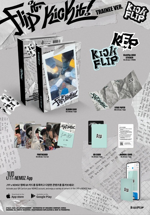韓国音楽 KickFlip (キックフリップ) - 1stミニアルバム 「Flip it