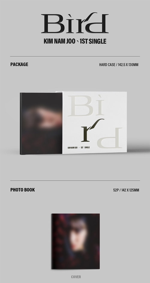 韓国音楽 Apinkのキム・ナムジュ 初ソロアルバム - Bird (1STシングルアルバム/CD+フォトブック52P+フォトカード1種+ポストカード2種)  | CD 女性アーティスト