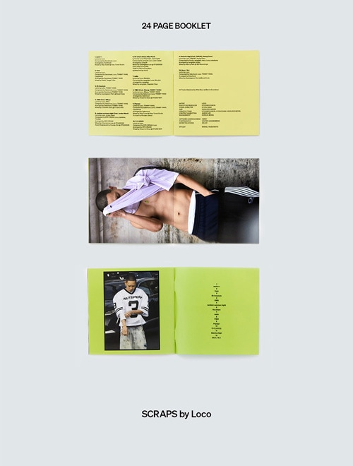 韓国音楽 Loco (ロコ) - 3集 「SCRAPS」 | CD 男性アーティスト,L(リ