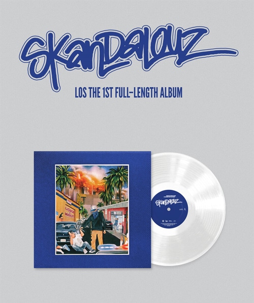 韓国音楽 Los (ロス) - 1集 「SKANDALOUZ」 LP [12inch White Color