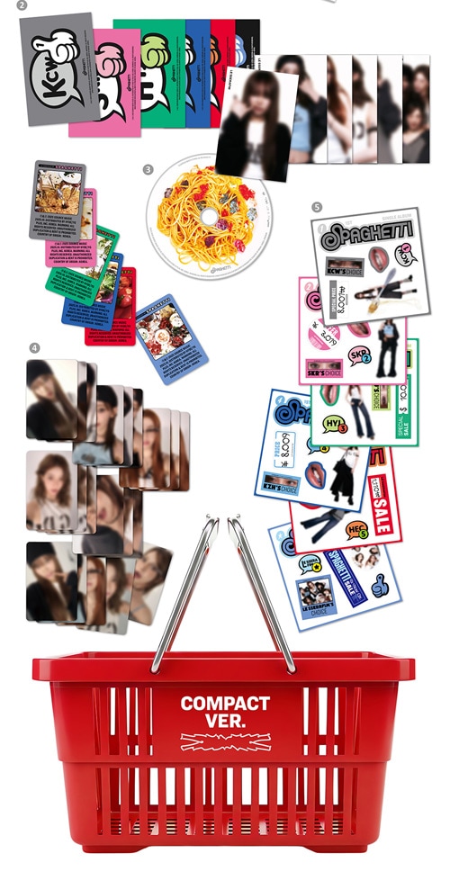 6種セット] 韓国音楽 LE SSERAFIM (ルセラフィム) - 1st シングル