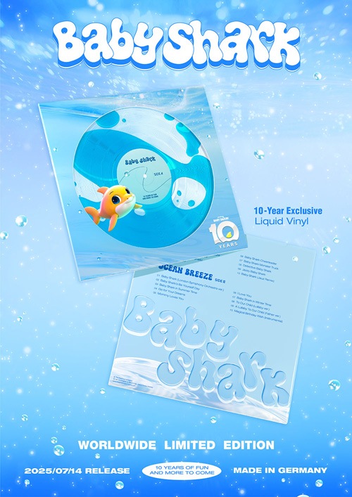 韓国音楽 Pinkfong (ピンキッツ) - ベイビーシャーク 10周年記念 限定