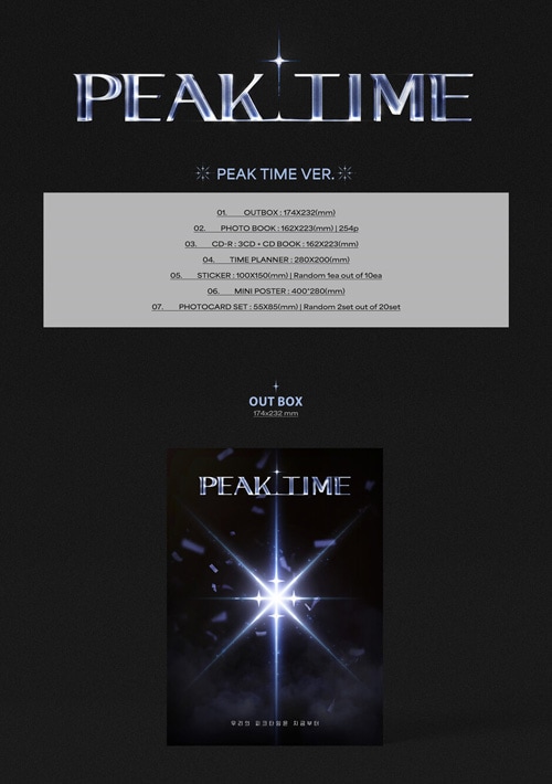 韓国音楽 JTBCグローバルアイドルサバイバル 「PEAKTIME (ピークタイム ...