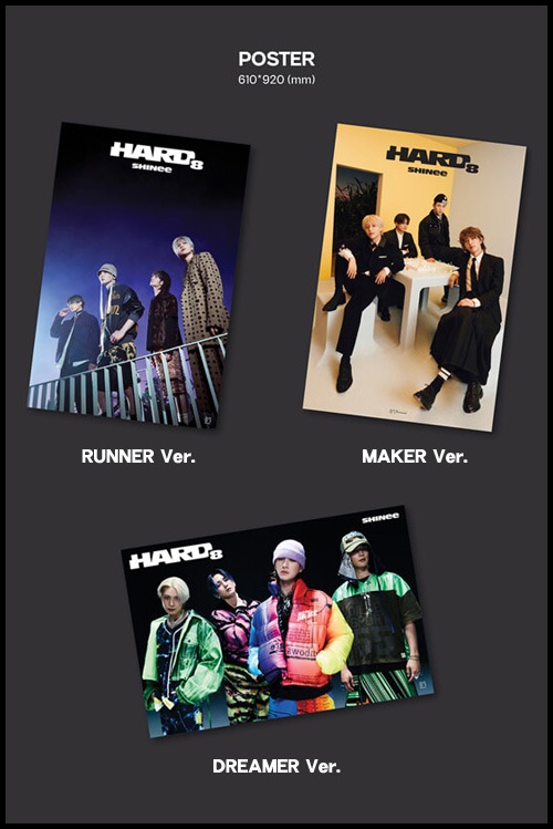 韓国音楽 SHINee (シャイニー) - 8集 「HARD」 Photo Book Ver