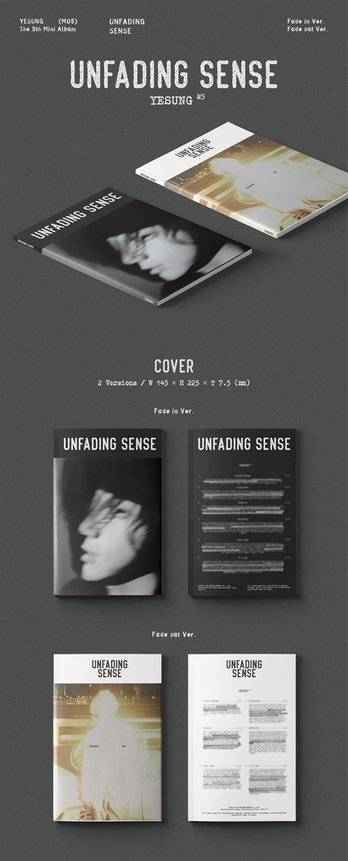 韓国音楽 SUPER JUNIORのイェソン - Unfading Sense [Photo Book Ver