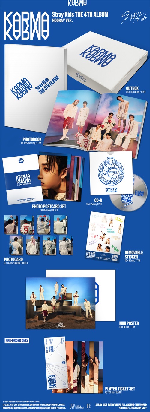 韓国音楽 Stray Kids (ストレイキッズ) - 4集 「KARMA