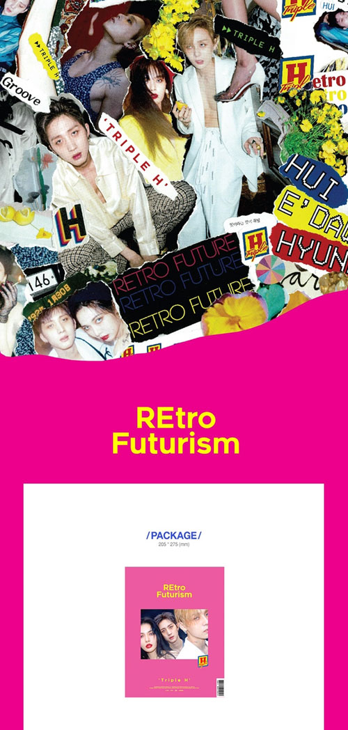 韓国音楽 Triple H (トリプルエイチ) - REtro Futurism (2NDミニ ...