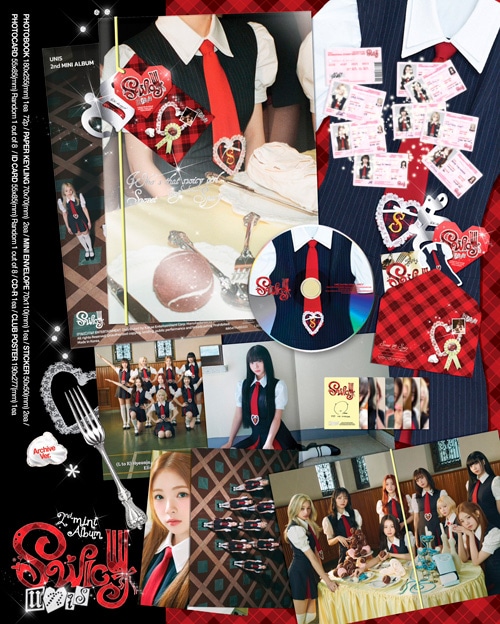 韓国音楽 UNIS (ユニス) - 2nd ミニアルバム 「SWICY」 Archive
