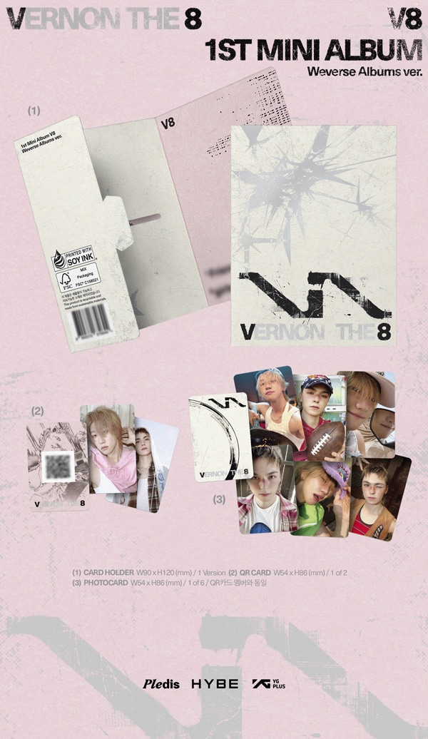 韓国音楽 V8 (SEVENTEEN) - 1st ミニアルバム 「V8」 Weverse Albums