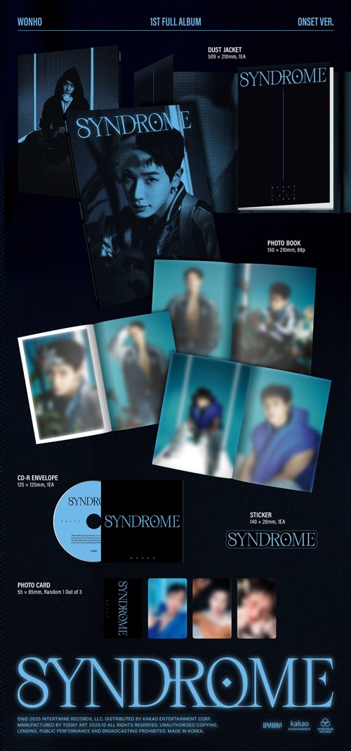 韓国音楽 ウォノ - 1集 「SYNDROME」 (ランダム発送) | CD 男性