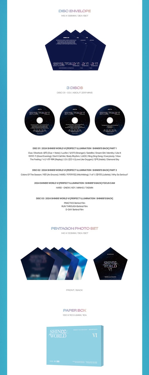 予約特典] 韓国音楽 SHINee (シャイニー) WORLD VI [PERFECT