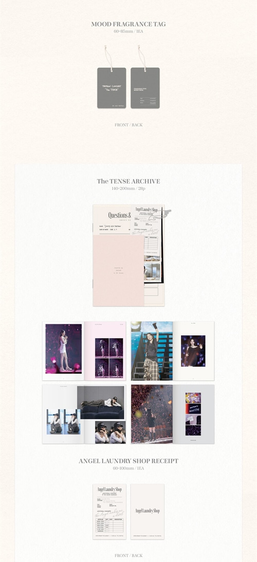 韓国音楽 少女時代のテヨン CONCERT [The TENSE] Memory Box Blu-ray