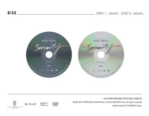 韓国音楽 神話のシン・ヘソン 2017 WEEKLY CONCERT [Serenity] DVD (2DISC+フォトブック56P) |  韓国版DVD/Blu-ray