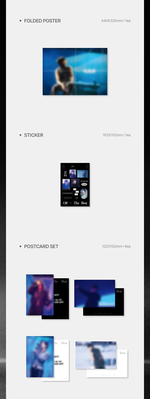 2種セット] 韓国音楽 MONSTA Xのアイエム WORLD TOUR [Off The Beat