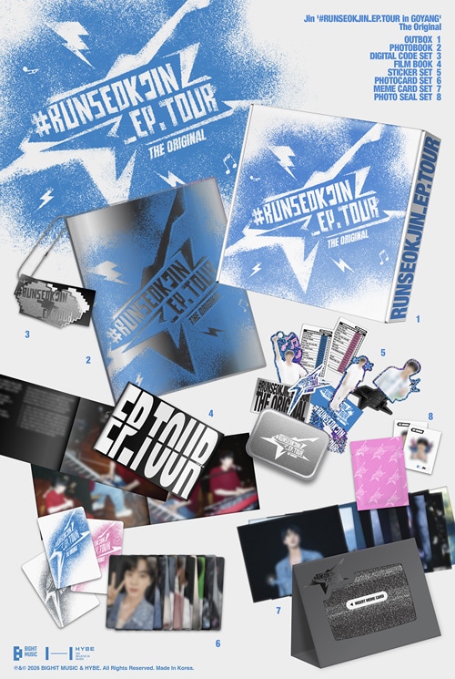 韓国音楽 防弾少年団のJin [#RUNSEOKJIN_EP.TOUR in GOYANG] The