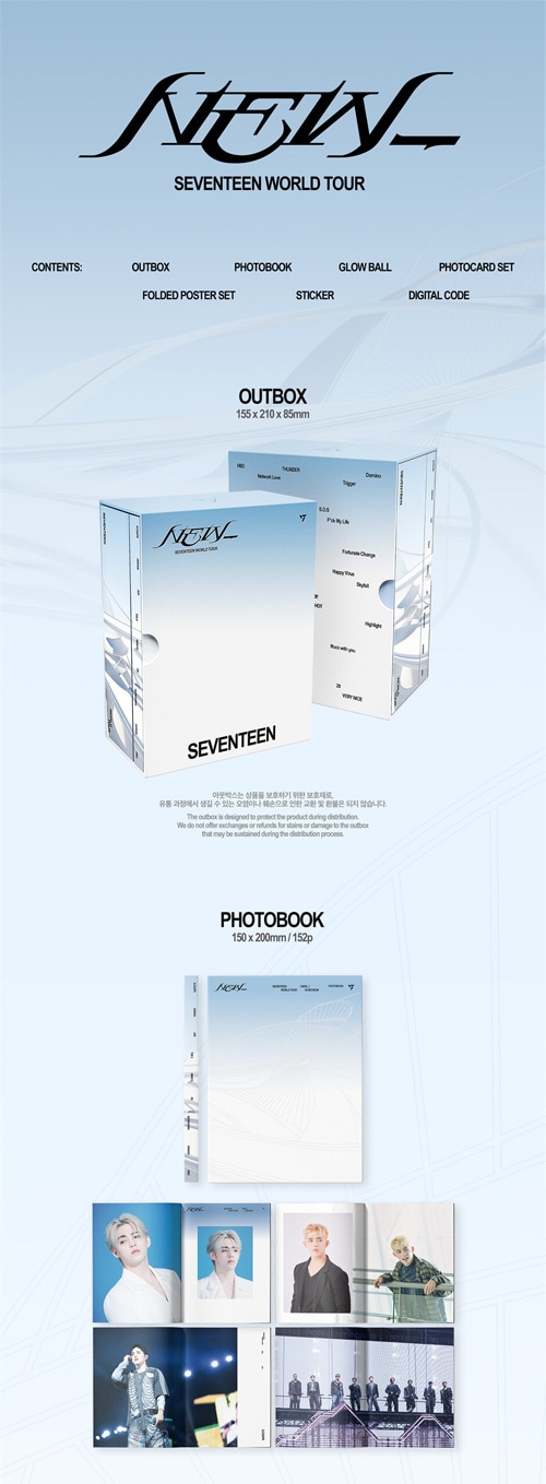 初回限定特典] 韓国音楽 SEVENTEEN (セブンティーン) WORLD TOUR [NEW