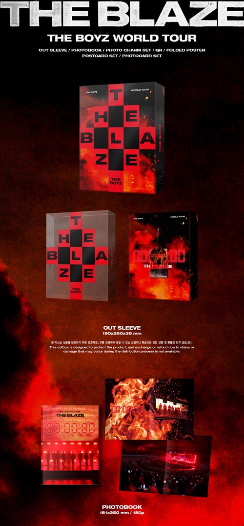 予約特典] 韓国音楽 THE BOYZ (ザ・ボーイズ) WORLD TOUR [THE BLAZE