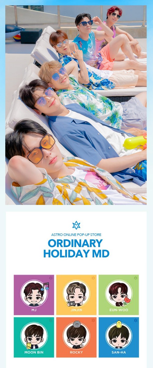 先払いのみ 韓国スターグッズ Astro アストロ Online Pop Up Store Ordinary Holiday Official Md ツインイングノート 6種1択 スターグッズ Astro 韓流ショップ