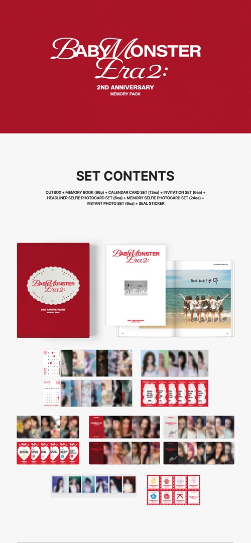 BABYMONSTER (ベイビーモンスター) 2nd Anniversary Memory Pack