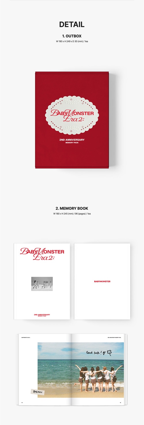 BABYMONSTER (ベイビーモンスター) 2nd Anniversary Memory Pack