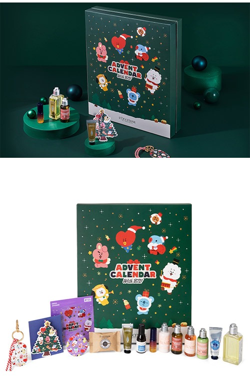 先払いのみ キャラクターグッズ 防弾少年団 Bts Bt21 X ロクシタン 21 ホリデー アドベント カレンダー キャラクターグッズ Bt21 韓流ショップ 先払いのみ キャラクターグッズ 防弾少年団 Bts Bt21 X ロクシタン 21 ホリデー アドベント カレンダー キャラクターグッズ Bt21 韓流ショップ