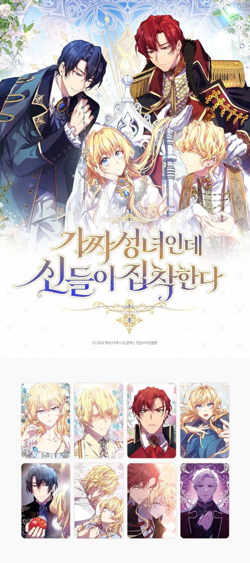 先払いのみ）韓国キャラクターグッズ 「偽の聖女なのに神々が執着