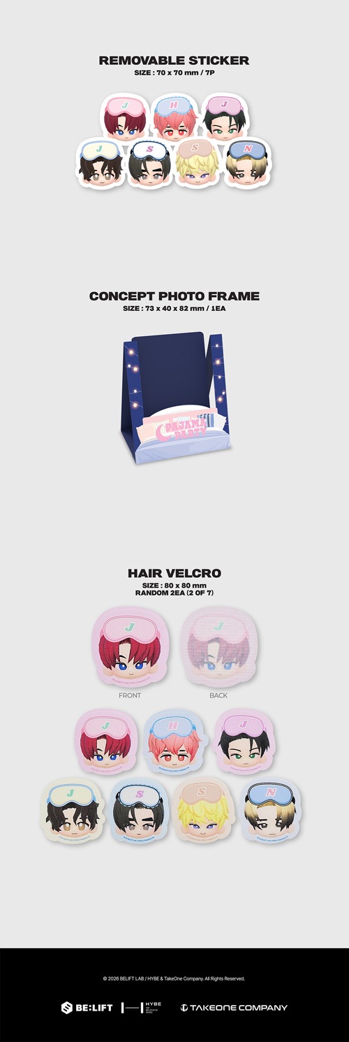 ENHYPEN (エンハイフン) WORLD COUPON CARD COLLECTION [PAJAMA PARTY