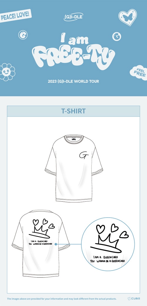 2023 (G)I-DLE WORLD TOUR Tシャツ