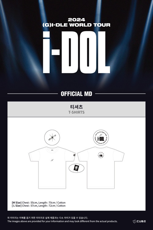 先払いのみ）韓国スターグッズ i-dle (アイドゥル) 2024 WORLD TOUR